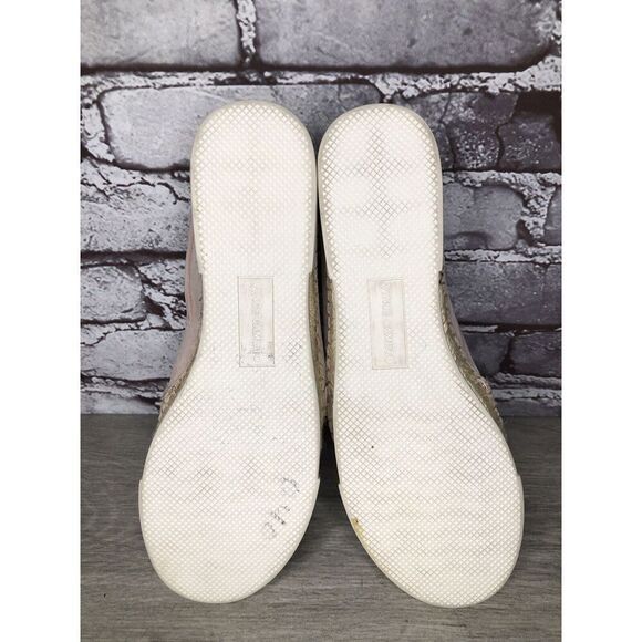 VINCE CAMUTO Tambie Blush Pink Suede Leather Espadrille Loafers Women 8M US/38.5 - Picture 6 of 16